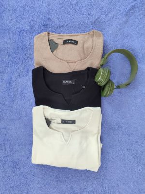 تیشرت یقه کوبایی