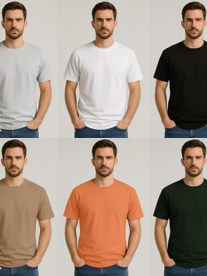 تیشرت پنبه ساده و مدرن